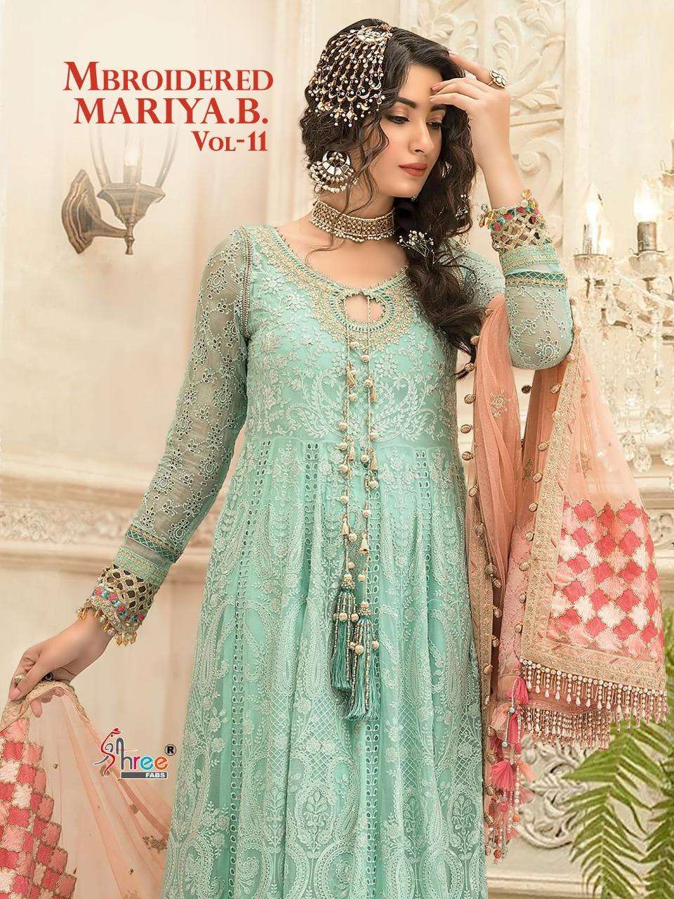Shree Fab Mbroidered Mariya B Vol-11 